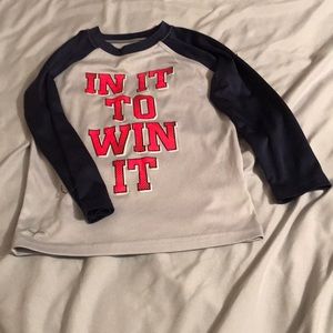 Boys dri fit long sleeve shirt